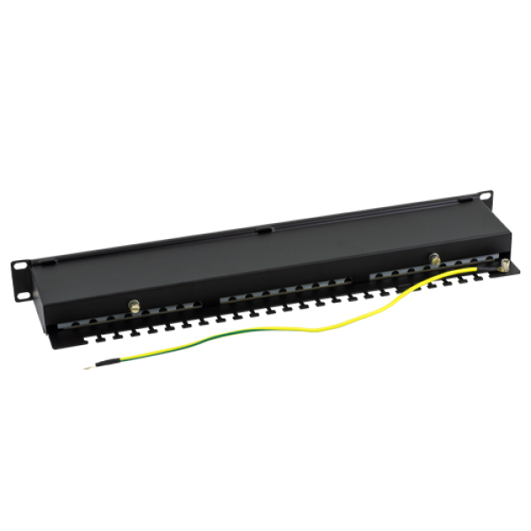 Patch Panel 1U, FTP cat5e, 24 porturi RJ45 - ASYTECH Networking ASY-PP-FTP5E-24 - gss.ro