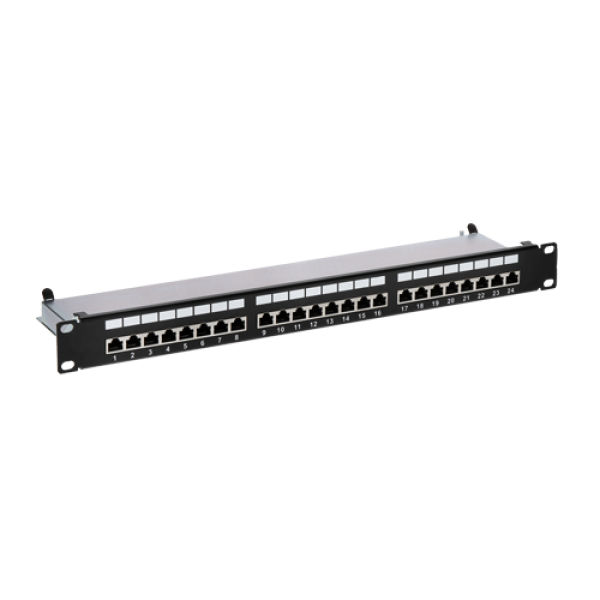 Patch Panel 1U, FTP cat6, 24 porturi RJ45 - ASYTECH Networking ASY-PP-FTP6-24 - gss.ro Patch Panel 1U, FTP cat6, 24 porturi RJ45 - ASYTECH Networking ASY-PP-FTP6-24 - gss.ro