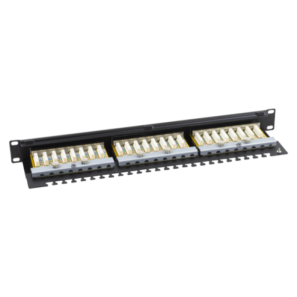 Patch Panel 1U, FTP cat6, 24 porturi RJ45 - ASYTECH Networking ASY-PP-FTP6-24 - gss.ro Patch Panel 1U, FTP cat6, 24 porturi RJ45 - ASYTECH Networking ASY-PP-FTP6-24 - gss.ro