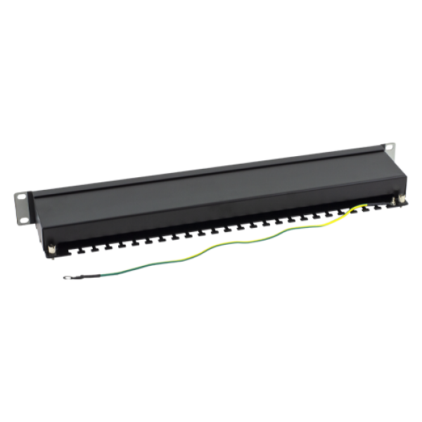 Patch Panel 1U, FTP cat6A, 24 porturi RJ45 - ASYTECH Networking ASY-PP-FTP6A-24 - gss.ro Patch Panel 1U, FTP cat6A, 24 porturi RJ45 - ASYTECH Networking ASY-PP-FTP6A-24 - gss.ro
