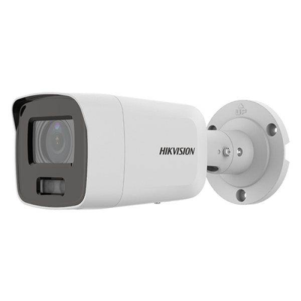  Camera de supraveghere IP Bullet, 8MP, 2.8mm, ColorVu, Lumina alba 40m, Hikvision DS-2CD2087G2-LU-2.8mm