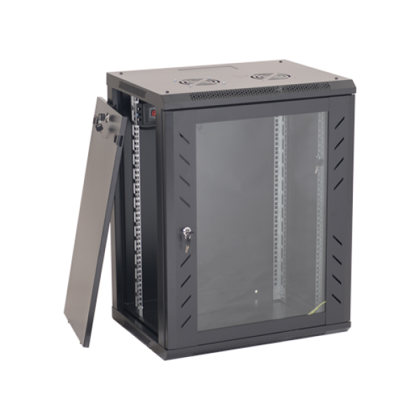 Rack perete 15U 19' 600x450, negru - ASYTECH Networking ASY-15U-6045W - gss.ro Rack perete 15U 19' 600x450, negru - ASYTECH Networking ASY-15U-6045W - gss.ro