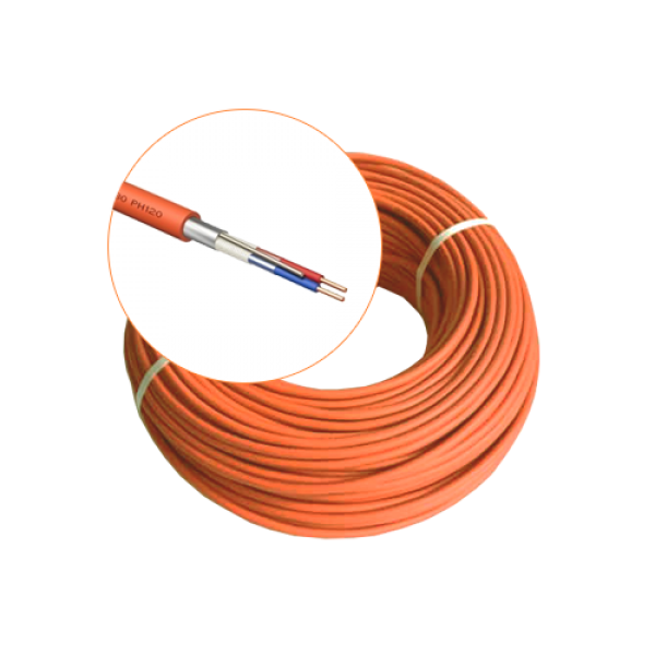 Cablu incendiu JE-H(St)H FE 180 E30/E90, 1x2x08 ecranat, 100m - EuroClass MEK90-1x2x08 - gss.ro