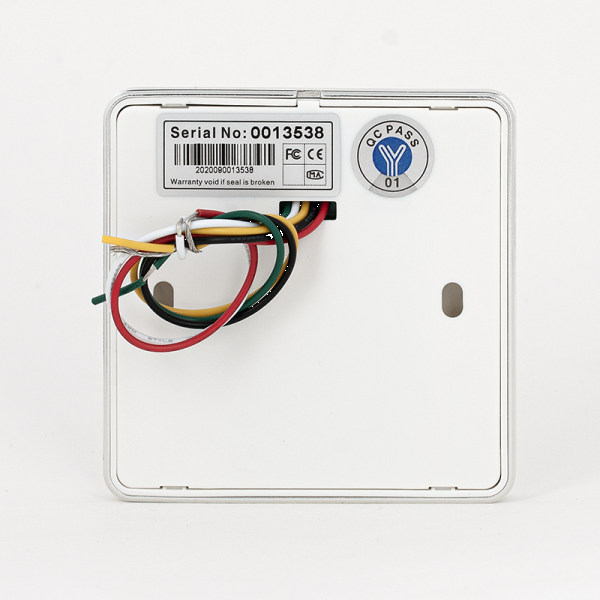 Buton de iesire aplicabil cu LED de stare bicolor, din plastic, actionare prin atingere - gss.ro