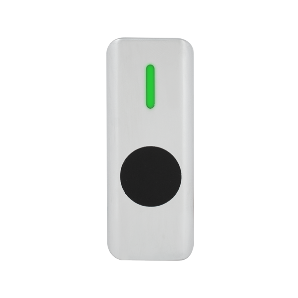 Buton de iesire aplicabil cu LED de stare bicolor, din metal, actionare fara atingere, rezistent la apa IP68 - gss.ro