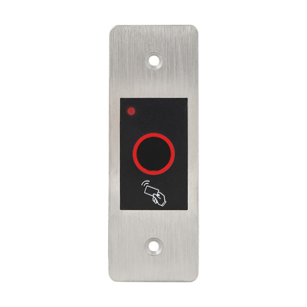 Minicontroler de acces biometric si RFID EM (125kHz) cu montare incastrata, antivandal de exterior - gss.ro