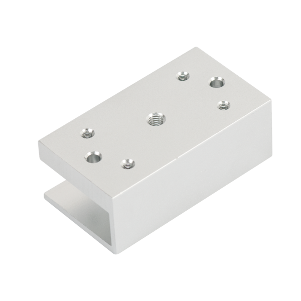 Suport in forma de U pentru montarea electromagnetilor de 60kgf la usi de sticla - gss.ro Suport in forma de U pentru montarea electromagnetilor de 60kgf la usi de sticla - gss.ro