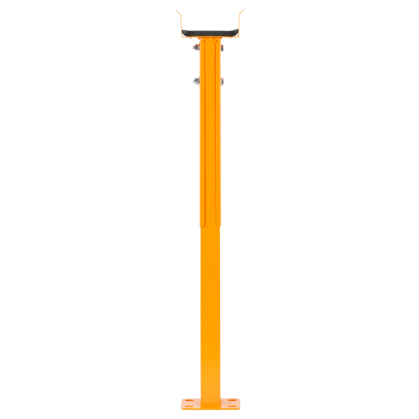 Suport sustinere brat bariera auto din otel vopsit, portocaliu sau alb, 78 - 103 cm, Yli