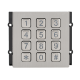 Modul tastatura mecanica iluminata, capacitiva, pentru posturile de apel modulare DT 821 cu comunicatie pe 2 fire. - gss.ro