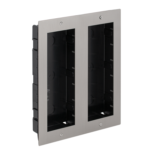 Carcasa pentru sase module, montare incastrata