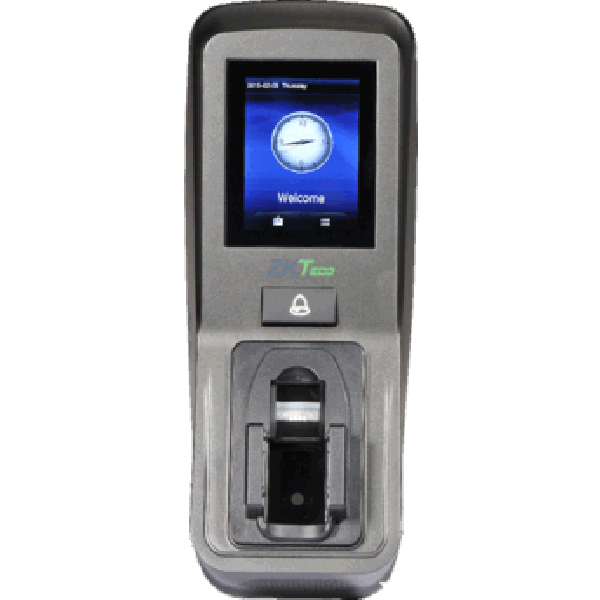 Controler de acces multi-biometric cu functie de pontaj, cu recunoastere vene, cititor de amprente, cititor de proximitate si cod PIN