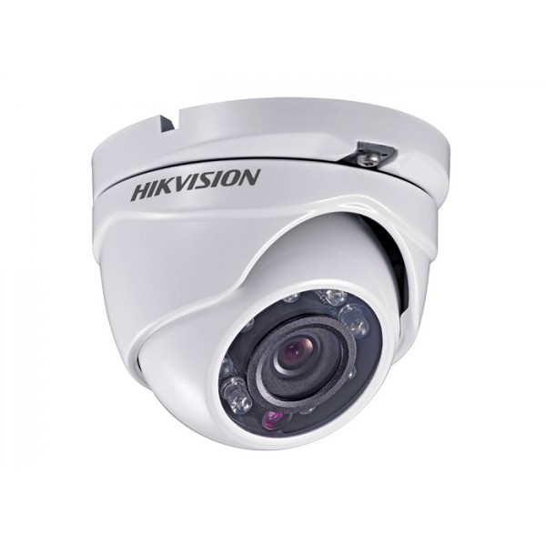  Camera de supraveghere HDTVI Turret, 1.3MP, IR 20m, 2.8mm, Hikvision DS-2CE56C2T-IRM 2.8mm