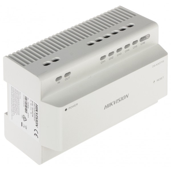 Distribuitor video/audio 2 fire Hikvision DS-KAD706-S - gss.ro