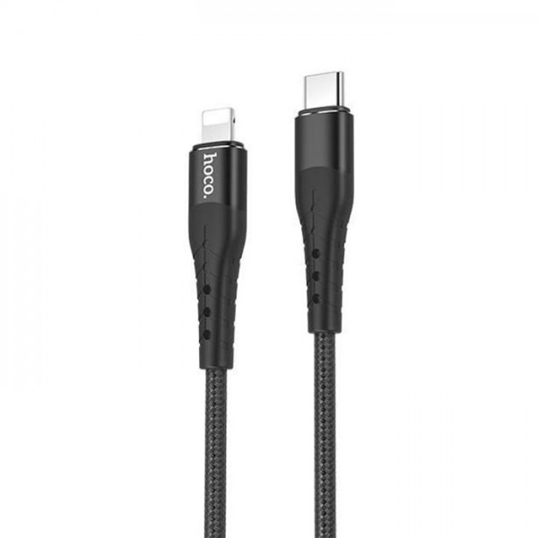 Cablu Lightning Hoco U64 1.2m BK
