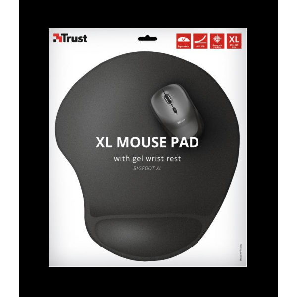 Trust Bigfoot XL Mouse Pad with gel pad - gss.ro