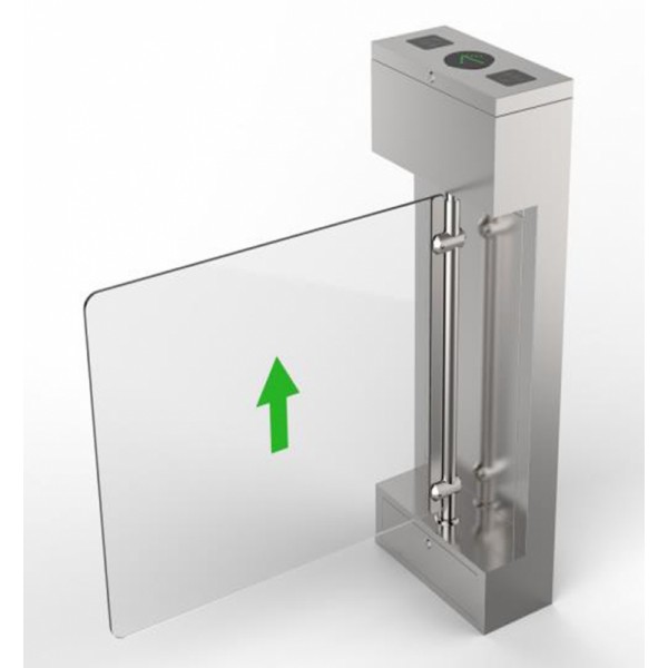 Turnichet bidirectional din inox, cu 1 brat, AVAX C90