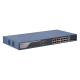 Switch 16 porturi PoE 100Mbps, 2 port uplink Gigabit, SMART Management - HIKVISION DS-3E1318P-EI - gss.ro