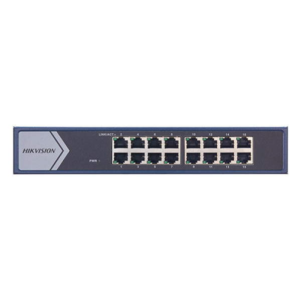 Switch 16 porturi Gigabit, SMART Management - HIKVISION DS-3E1516-EI - gss.ro