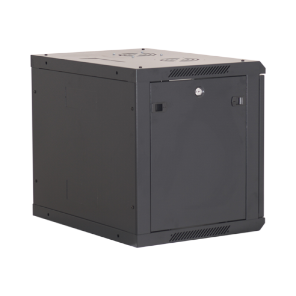 Rack perete 9U 19' 600x600, negru - ASYTECH Networking ASY-9U-6060W - gss.ro