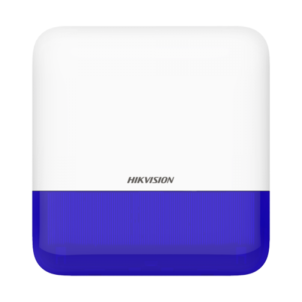 Sirena wireless AX PRO de exterior cu flash, led albastru, 868Mhz - HIKVISION DS-PS1-E-WE-B - gss.ro