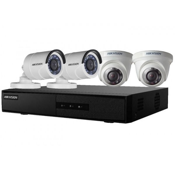 KIT DVR + 2 BULLET + 2 DOME + ACCESORII KIT DVR + 2 BULLET + 2 DOME + ACCESORII
