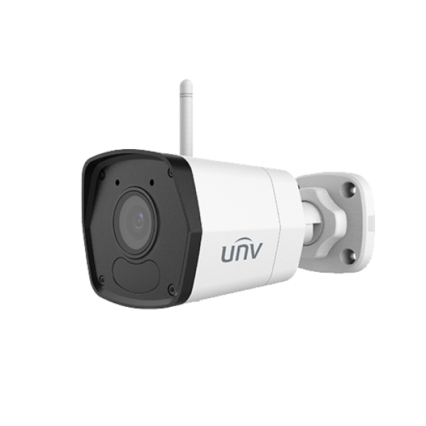 Camera Wi-Fi IP 2MP, Smart IR 30M, lentila 2.8mm, IP67, Microfon integrat- UNV IPC2122LB-AF28WK-G - gss.ro