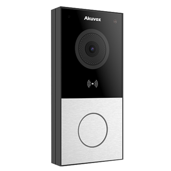 Video interfon TCP/IP - WiFi, post de apel cu un buton, cititor RFID MF/NFC, BLE, IP65 Video interfon TCP/IP - WiFi, post de apel cu un buton, cititor RFID MF/NFC, BLE, IP65