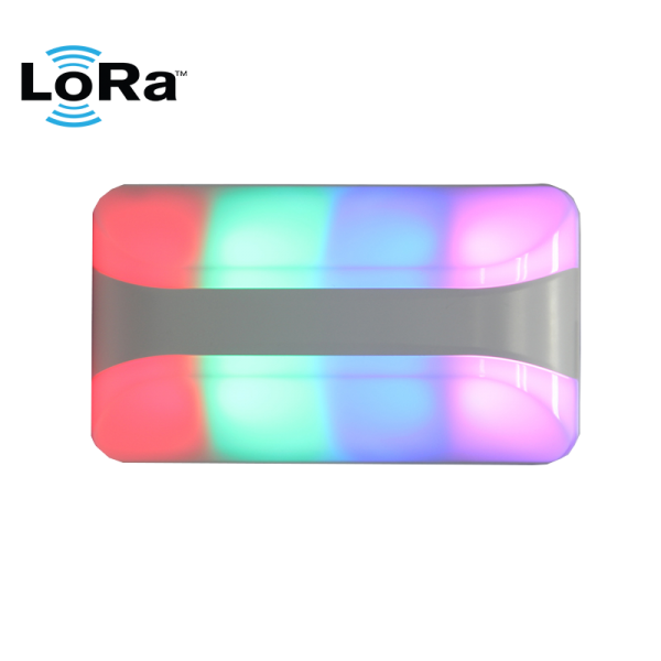 Indicator luminos cu 8 culori de stare, compatibil cu tehnologia LoRa
