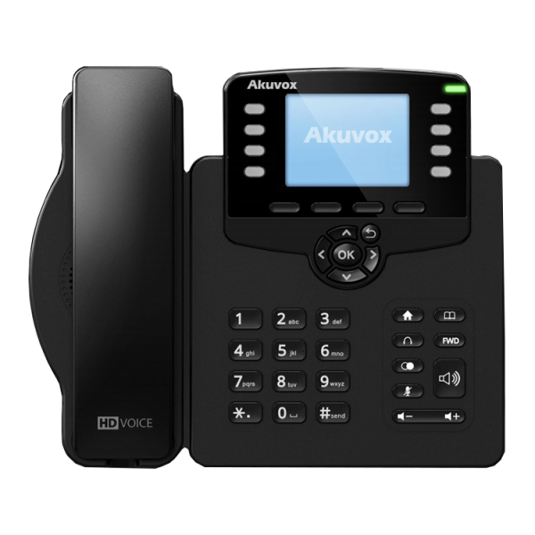 Telefon dual-port Gigabit Ethernet, PoE, pana la 3 lini SIP, ecran 2.8” TFT color Telefon dual-port Gigabit Ethernet, PoE, pana la 3 lini SIP, ecran 2.8” TFT color