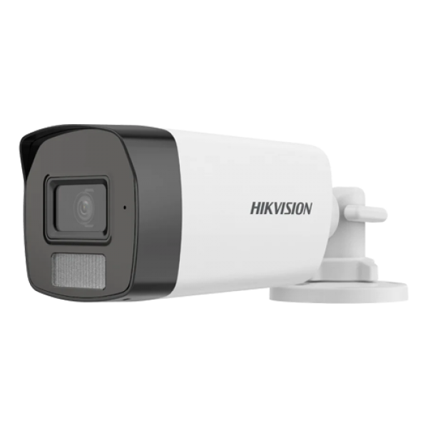 Dual Light - Camera analog 3K, lentila 2.8mm, IR 40m, WL 40m, TVI/AHD/CVI/CVBS, Microfon - HIKVISION DS-2CE17K0T-LFS-2.8mm