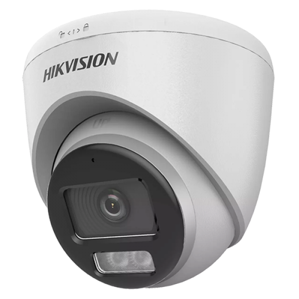 ColorVu, Dual Light - Camera analog 2MP, lentila 2.8mm, IR 40m, WL 40m, TVI/AHD/CVI/CVBS, Mic., IP67 - HIKVISION DS-2CE72DF0T-LFS-2.8mm - gss.ro ColorVu, Dual Light - Camera analog 2MP, lentila 2.8mm, IR 40m, WL 40m, TVI/AHD/CVI/CVBS, Mic., IP67 - HIKVISION DS-2CE72DF0T-LFS-2.8mm - gss.ro