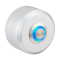 Buton de iesire aplicabil cu LED de semnalizare albastru, actionare prin apasare - OP0213L