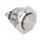 Buton push cu diametru de 22mm si filet M19, contact NO, IP65