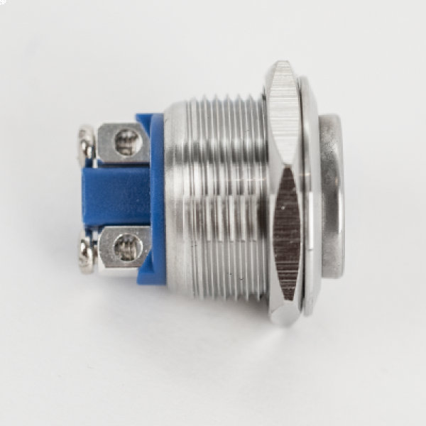 Buton push cu diametru de 22mm si filet M19, contact NO, IP65 - gss.ro Buton push cu diametru de 22mm si filet M19, contact NO, IP65 - gss.ro