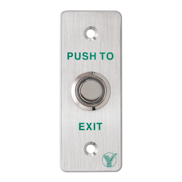 Buton de iesire incastrabil din otel inoxidabil, contact NO/NC, led de semnalizare albastru - gss.ro Buton de iesire incastrabil din otel inoxidabil, contact NO/NC, led de semnalizare albastru - gss.ro