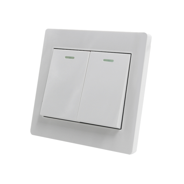 Buton mecanic cu revenire, 2 contacte independente NO/NC - gss.ro