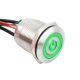 Buton de putere mare, 10A, bistabil, led semnalizare Rosu/ Verde, filet M19, actionare prin apasare - gss.ro Buton de putere mare, 10A, bistabil, led semnalizare Rosu/ Verde, filet M19, actionare prin apasare - gss.ro