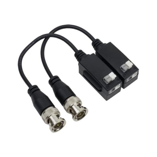 Video balun pasiv HD  (pret/set 2 buc.) - HIKVISION DS-1H18S-E