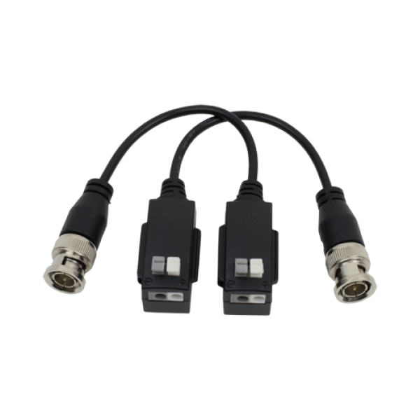 Video balun pasiv HD  (pret/set 2 buc.) - HIKVISION DS-1H18S-E