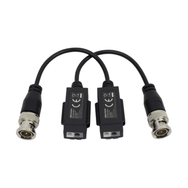 Video balun pasiv HD  (pret/set 2 buc.) - HIKVISION DS-1H18S-E