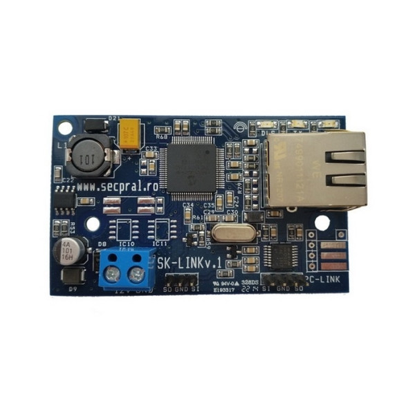 MODUL DE COMUNICARE IP COMPATIBIL CU CENTRALE DSC - SKLINK MODUL DE COMUNICARE IP COMPATIBIL CU CENTRALE DSC - SKLINK