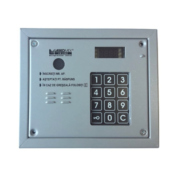 PANOU CONTROL DE EXTERIOR + CITITOR PROXIMITATE - CP-2503 R PANOU CONTROL DE EXTERIOR + CITITOR PROXIMITATE - CP-2503 R