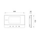 POST DE INTERIOR 5" HANDS-FREE 220VAC - VD-54F POST DE INTERIOR 5" HANDS-FREE 220VAC - VD-54F
