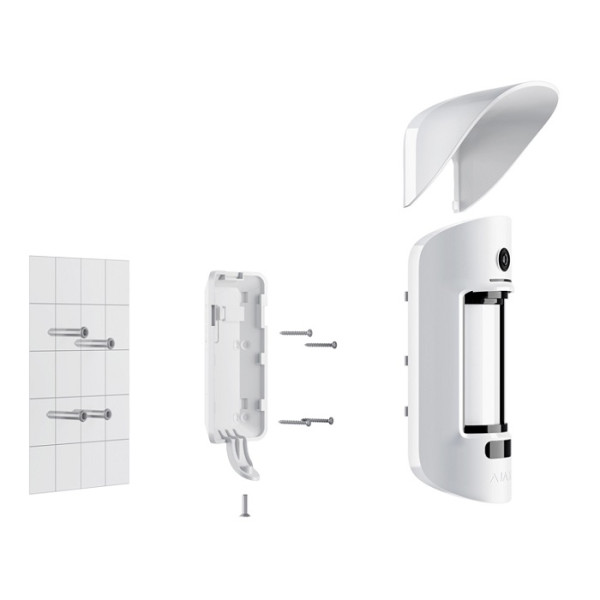 DETECTOR WIRELESS 2PIR EXTERIOR CU CAMERA AJAX - MOTIONCAM OUTDOOR (WHT) DETECTOR WIRELESS 2PIR EXTERIOR CU CAMERA AJAX - MOTIONCAM OUTDOOR (WHT)