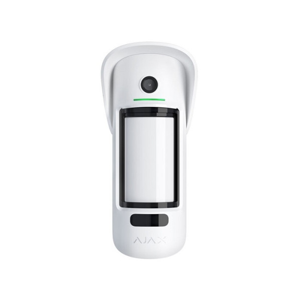 DETECTOR WIRELESS 2PIR EXTERIOR CU CAMERA AJAX - MOTIONCAM OUTDOOR (WHT)