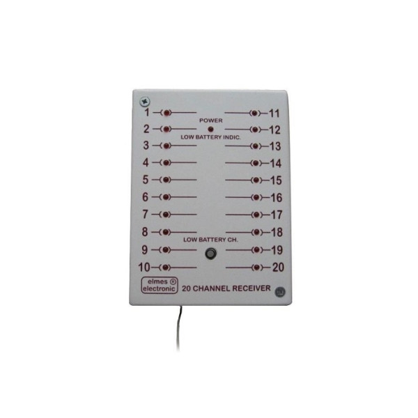 RECEPTOR RADIO ELMES DE 20 CANALE - CH20HR RECEPTOR RADIO ELMES DE 20 CANALE - CH20HR