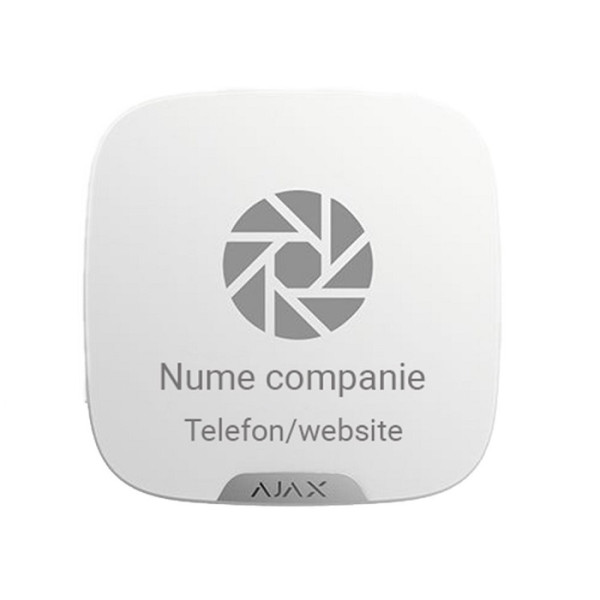 CARCASA PERSONALIZABILA STREETSIREN AJAX - BRANDPLATE AJAX (WHT)