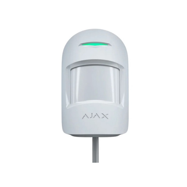 DETECTOR CABLAT PIR SI GEAM SPART AJAX - COMBIPROTECT FIBRA (WHT)