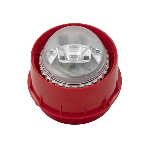 SIRENA ADRESABILA WIRELESS CU FLASH ROSU - WSF-RR-RF