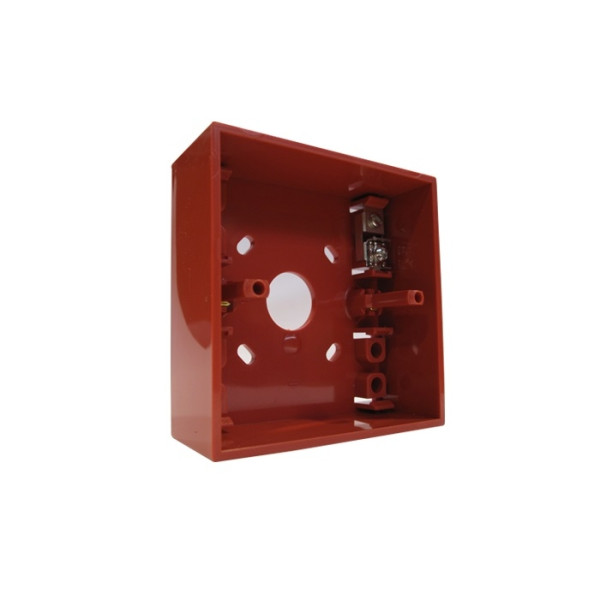 BAZA ROSIE PENTRU MONTAJ APARENT BUTOANE M5A - PS031W BAZA ROSIE PENTRU MONTAJ APARENT BUTOANE M5A - PS031W